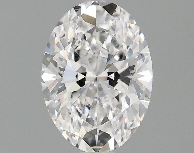 1.02 ct. oval Lab Grown Diamond front image