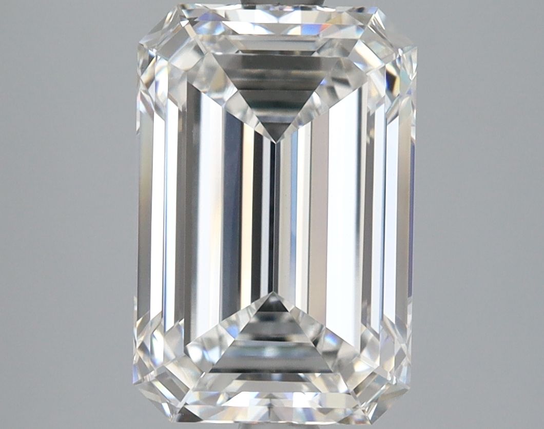 4.08 ct. emerald Lab Grown Diamond front image