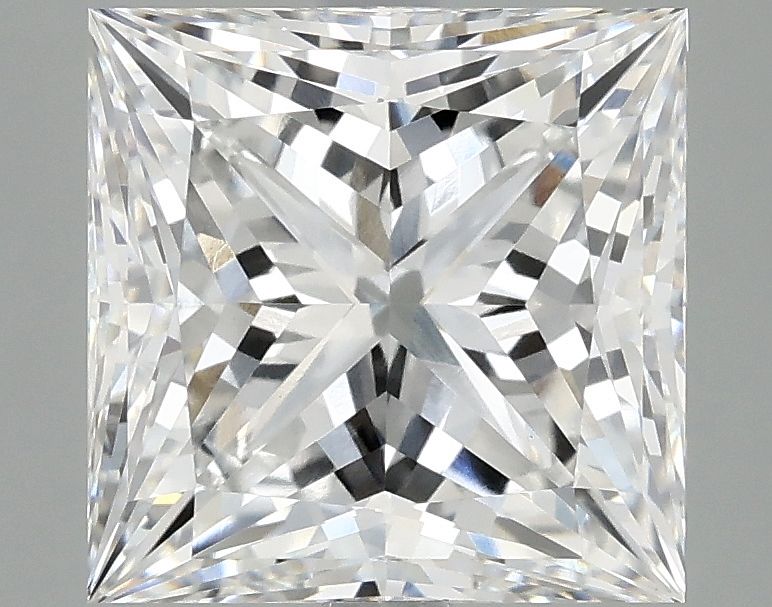 4.08 ct. princess Lab Grown Diamond front image