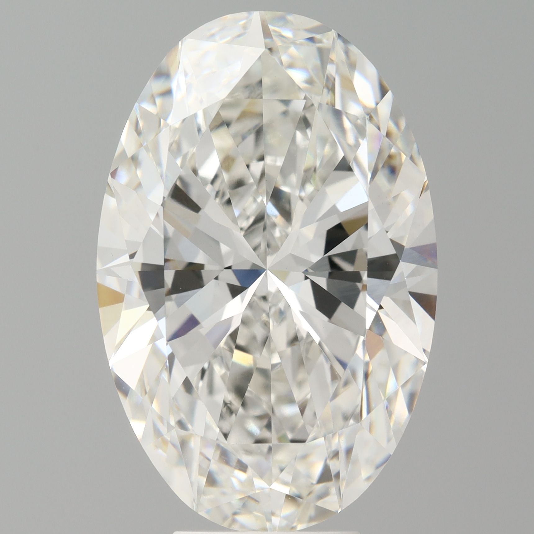7.40 ct. oval Lab Grown Diamond front image