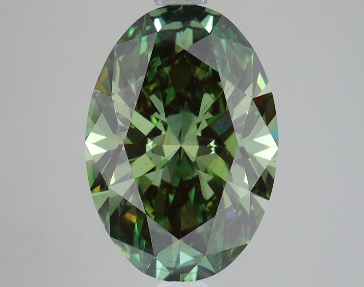 4.01 ct. oval Lab Grown Diamond front image