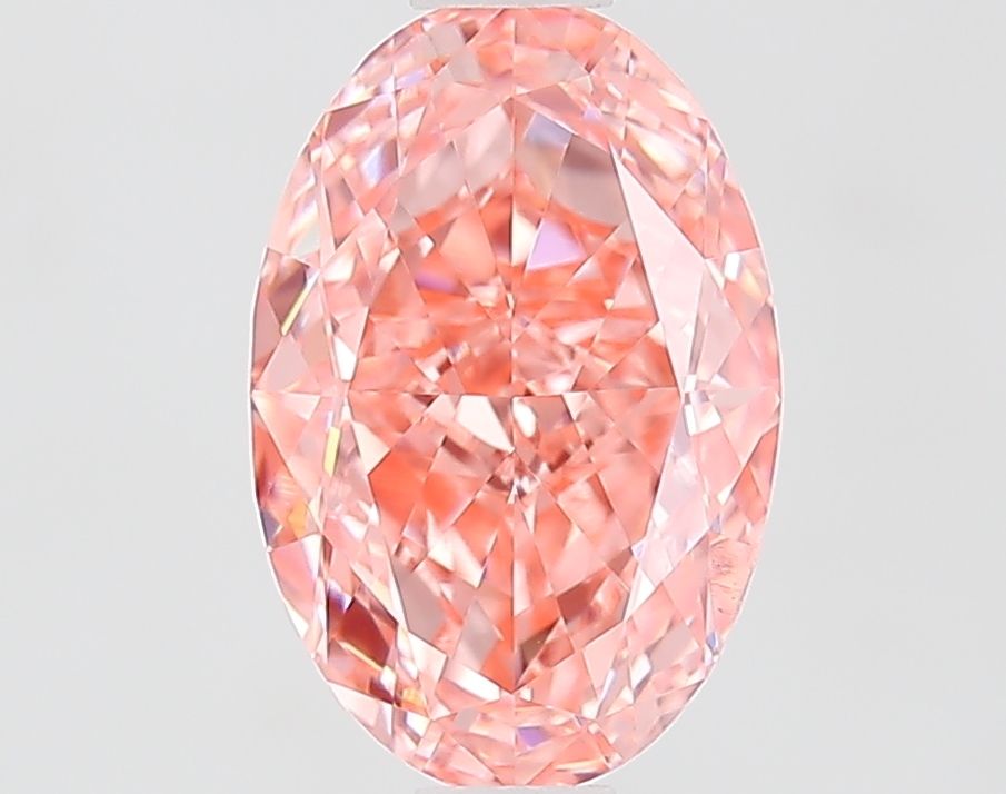 1.57 ct. oval Lab Grown Diamond front image