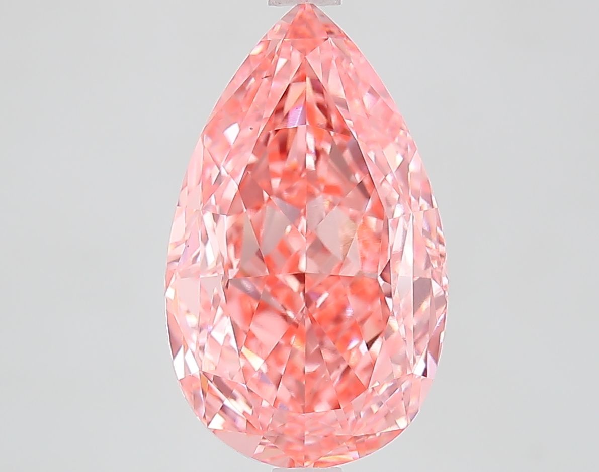 5.06 ct. pear Lab Grown Diamond front image