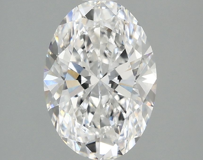 2.10 ct. oval Lab Grown Diamond front image