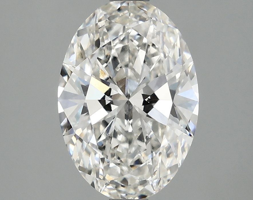 2.01 ct. oval Lab Grown Diamond front image