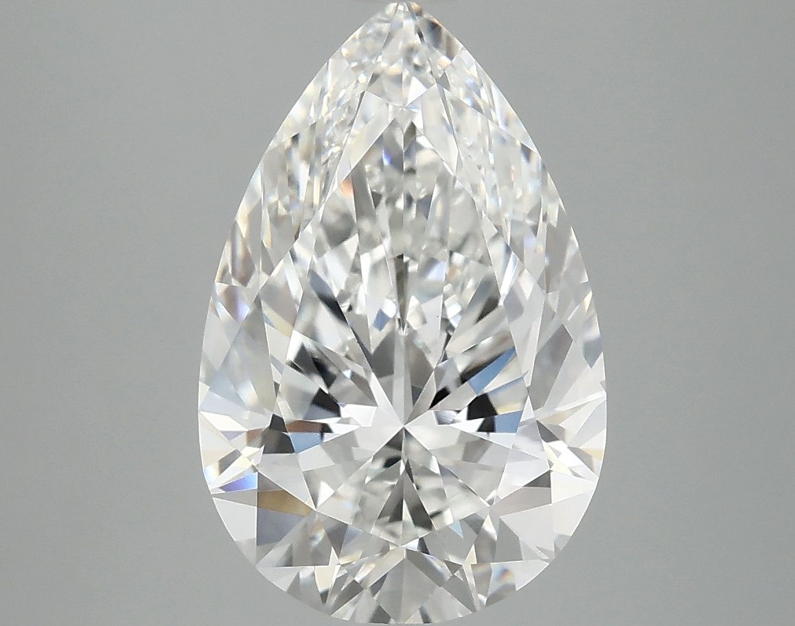 4.10 ct. pear Lab Grown Diamond front image