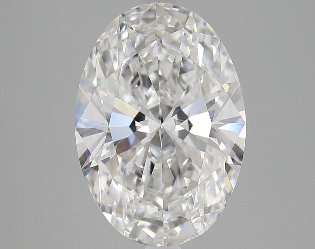 4.05 ct. oval Lab Grown Diamond front image