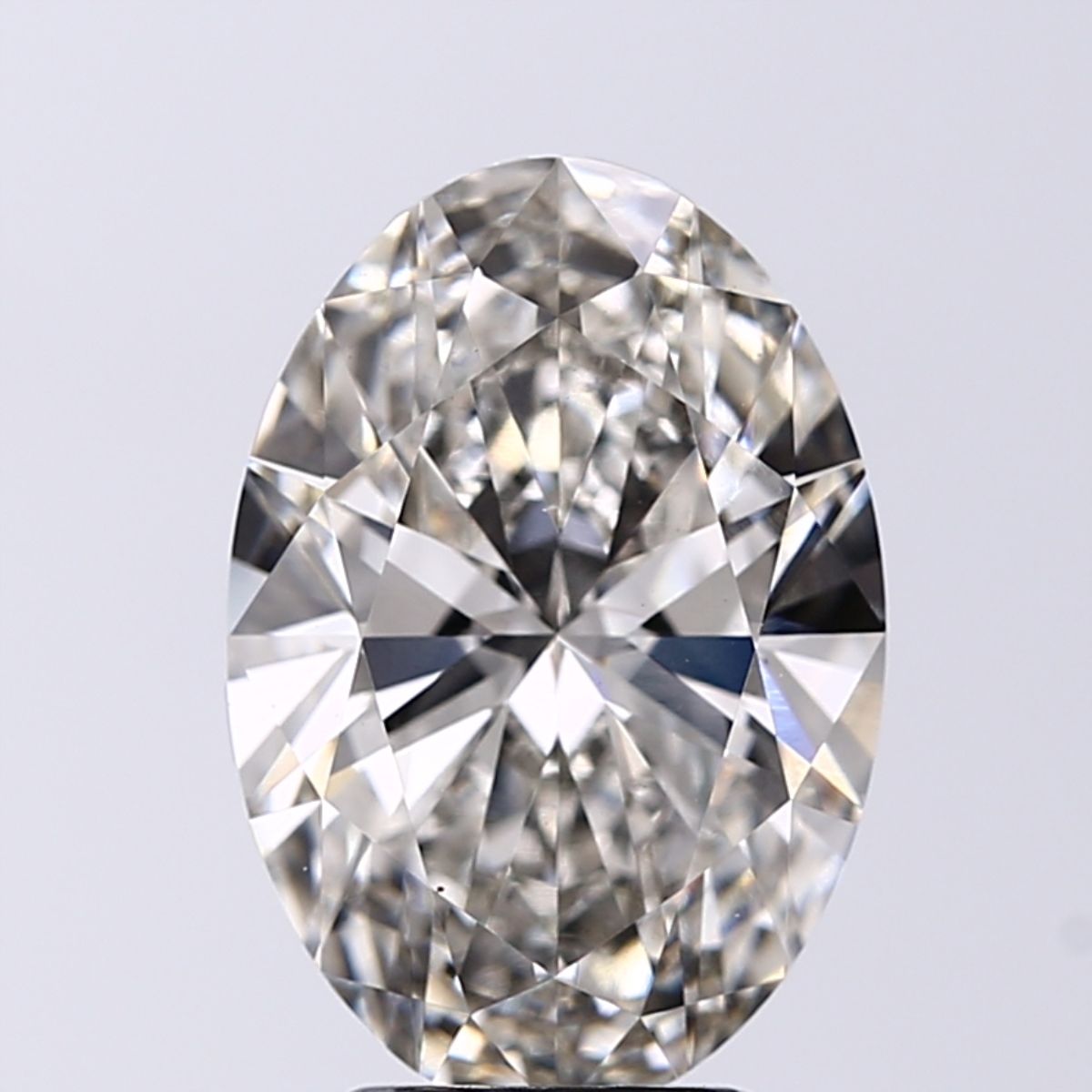 4.01 ct. oval Lab Grown Diamond front image