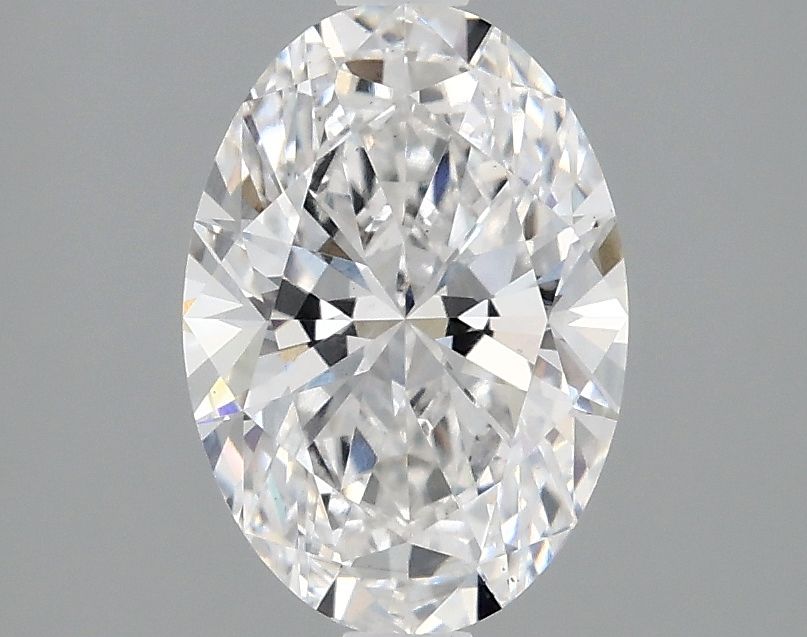 1.57 ct. oval Lab Grown Diamond front image