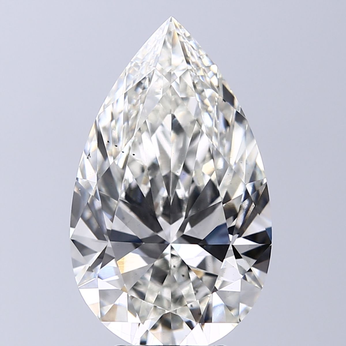 5.09 ct. pear Lab Grown Diamond front image
