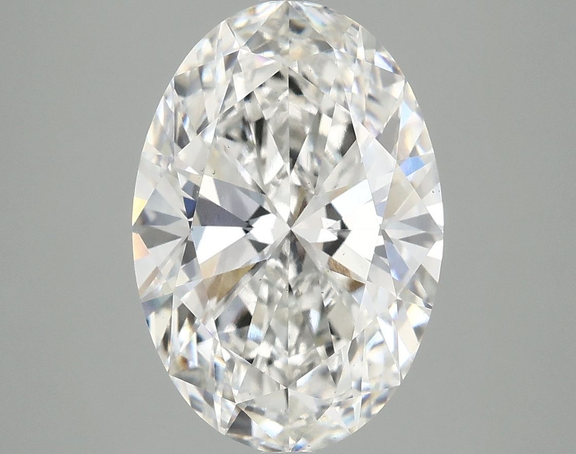 3.82 ct. oval Lab Grown Diamond front image