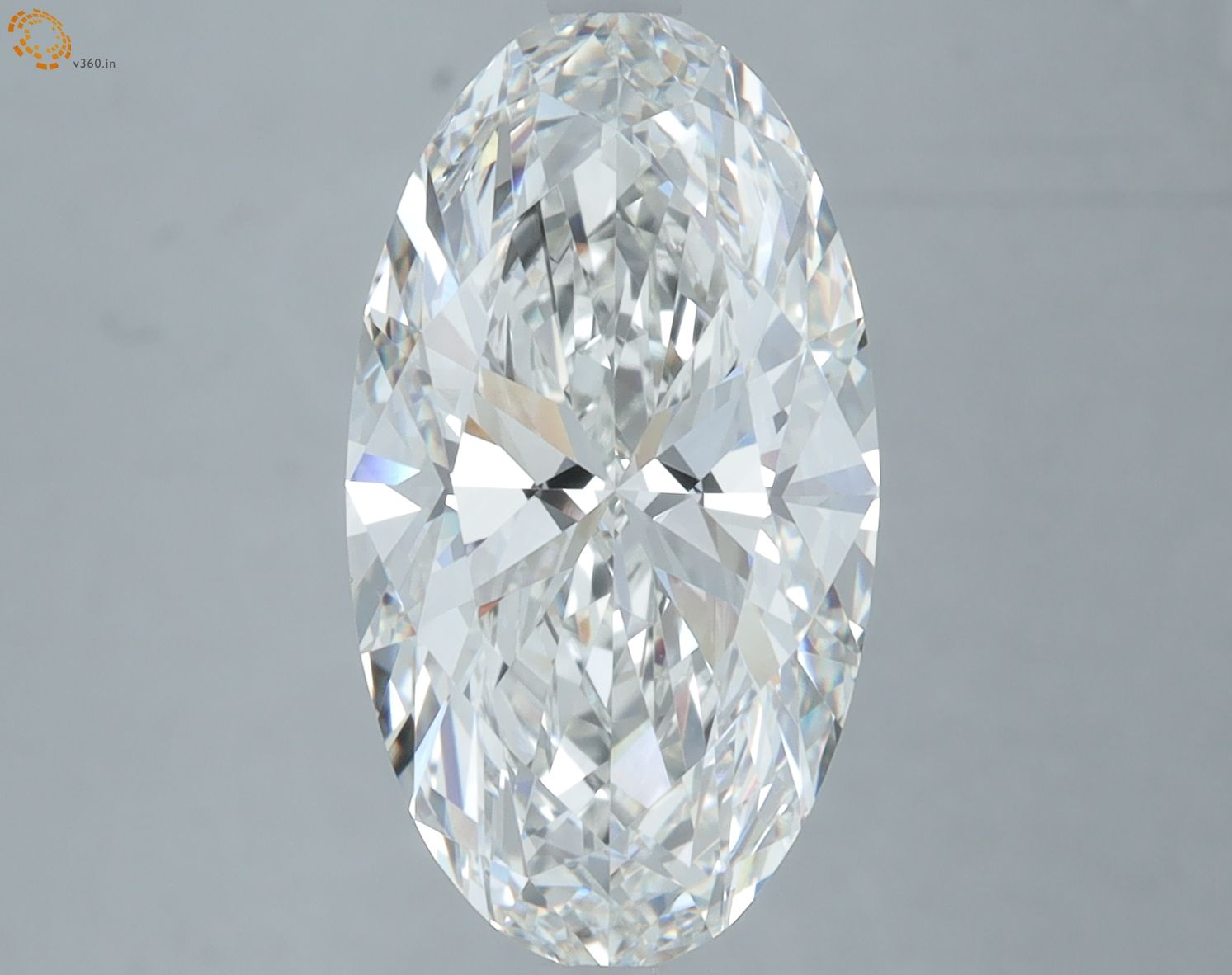4.84 ct. oval Lab Grown Diamond front image