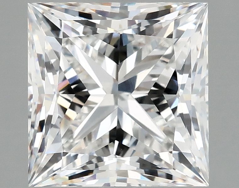 4.17 ct. princess Lab Grown Diamond front image