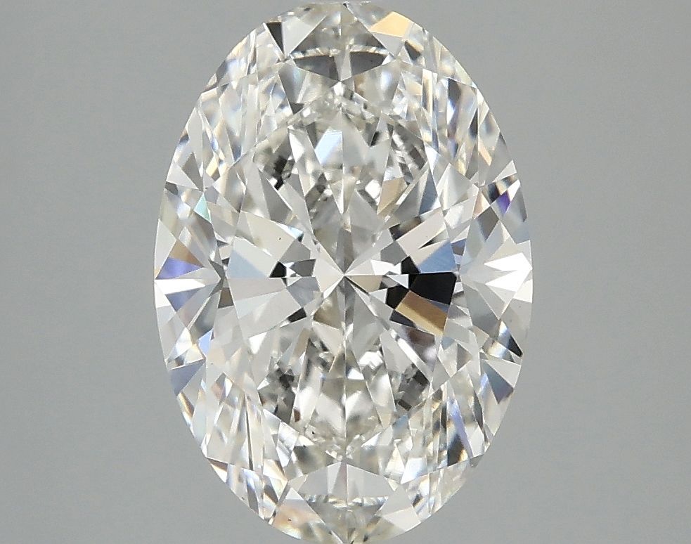 3.04 ct. oval Lab Grown Diamond front image