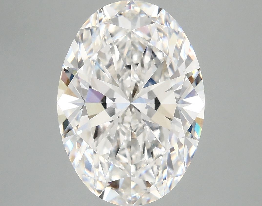 3.92 ct. oval Lab Grown Diamond front image