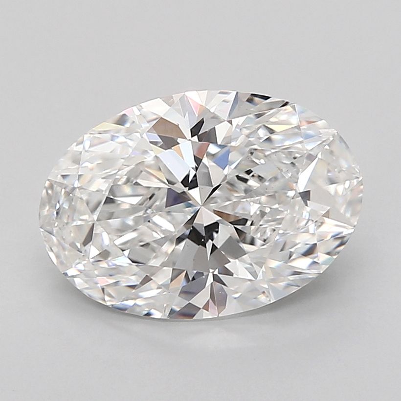 3.05 ct. oval Lab Grown Diamond front image