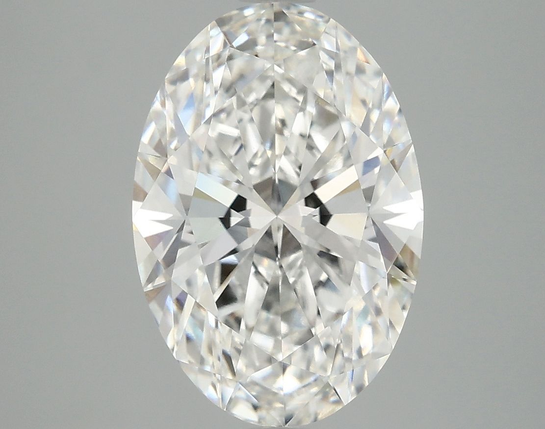3.74 ct. oval Lab Grown Diamond front image