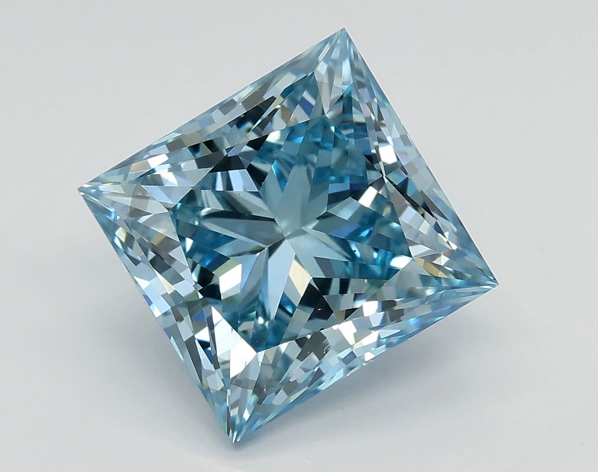 3.53 ct. princess Lab Grown Diamond front image
