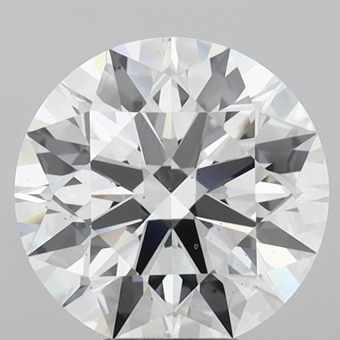 6.04 ct. round Lab Grown Diamond front image