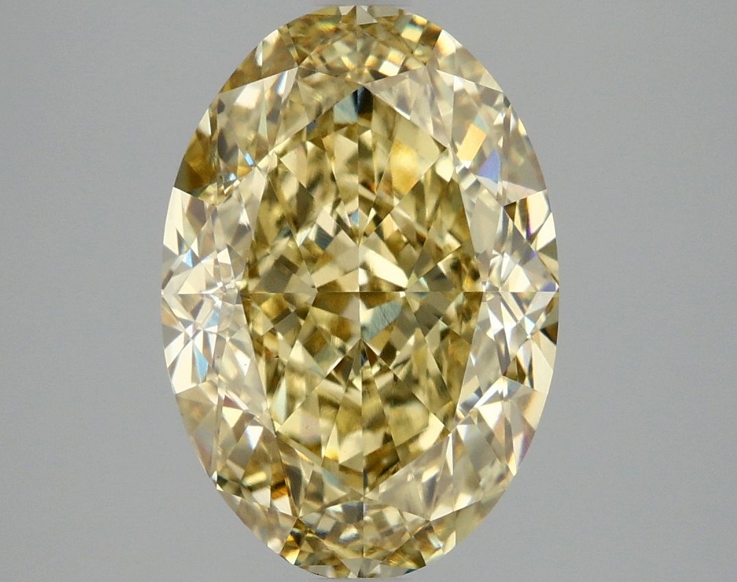 5.08 ct. oval Lab Grown Diamond front image