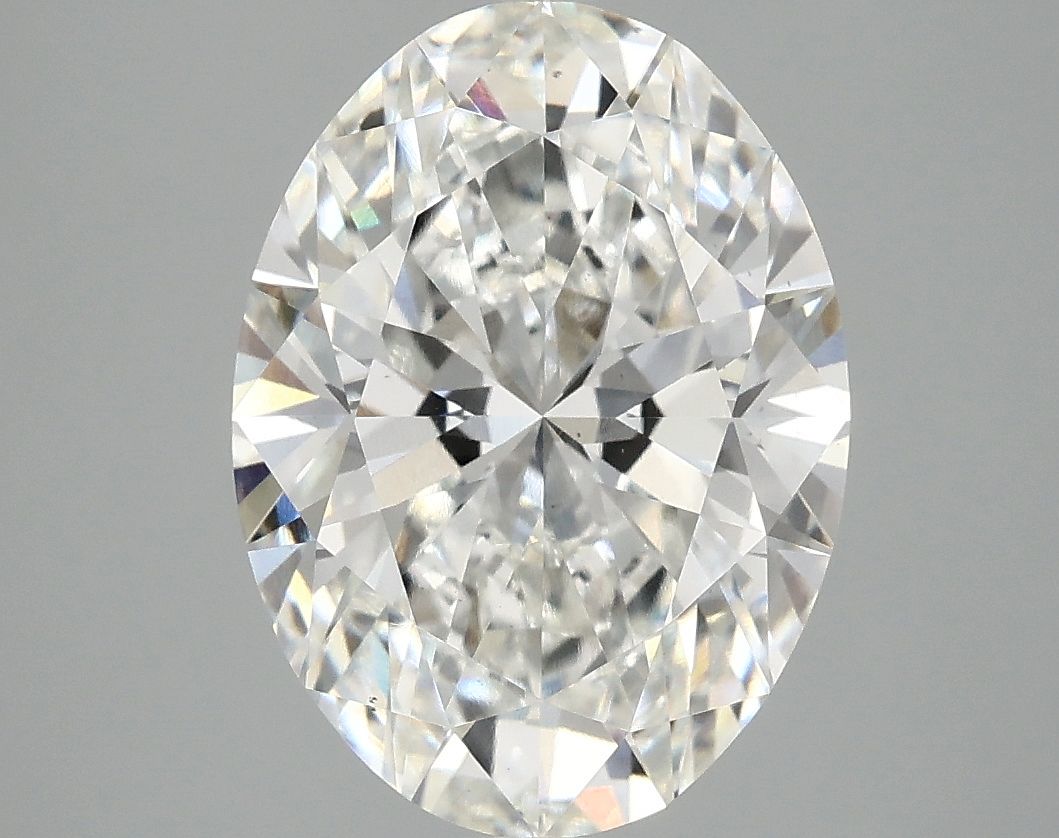 4.10 ct. oval Lab Grown Diamond front image