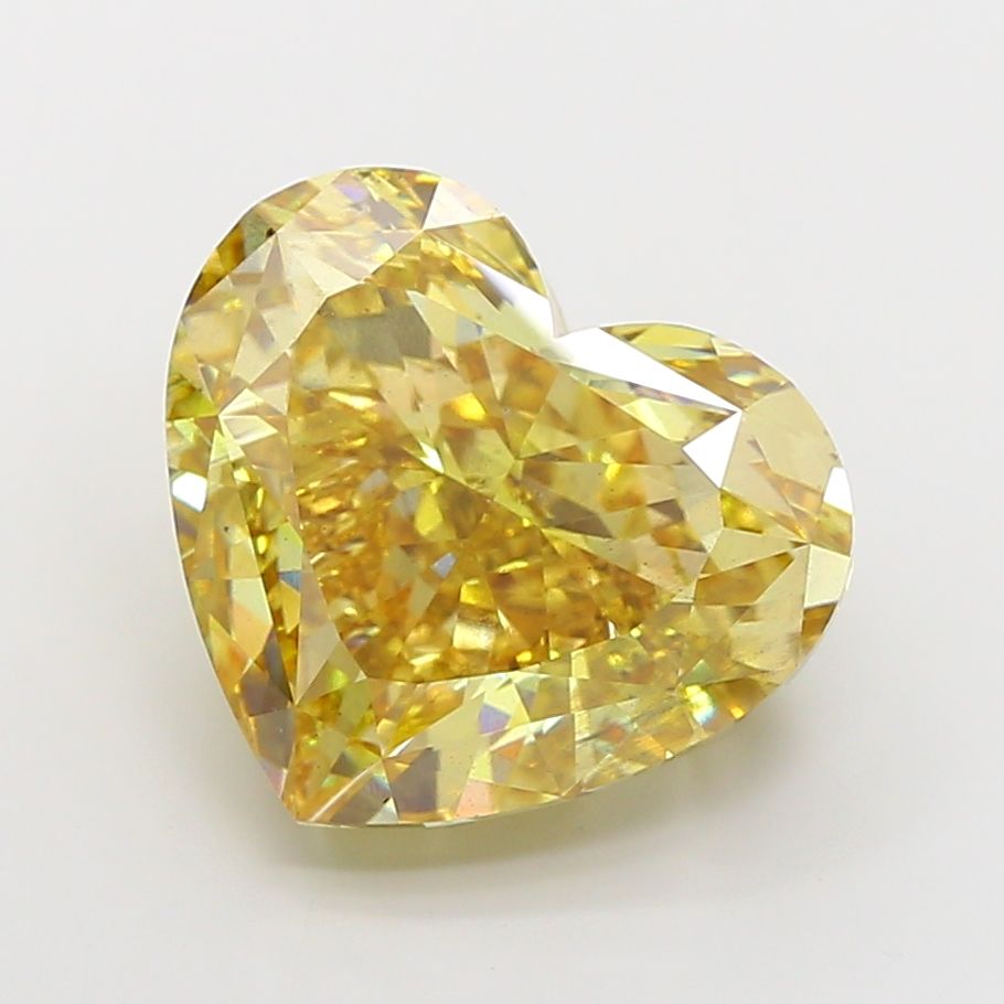 21.00 ct. heart Lab Grown Diamond front image