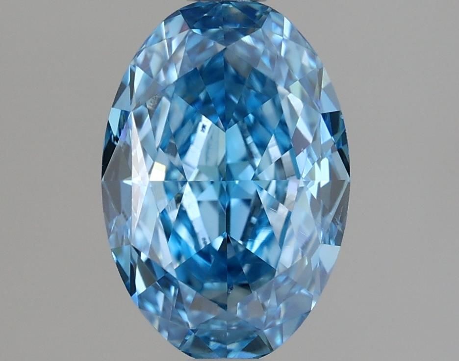 1.65 ct. oval Lab Grown Diamond front image