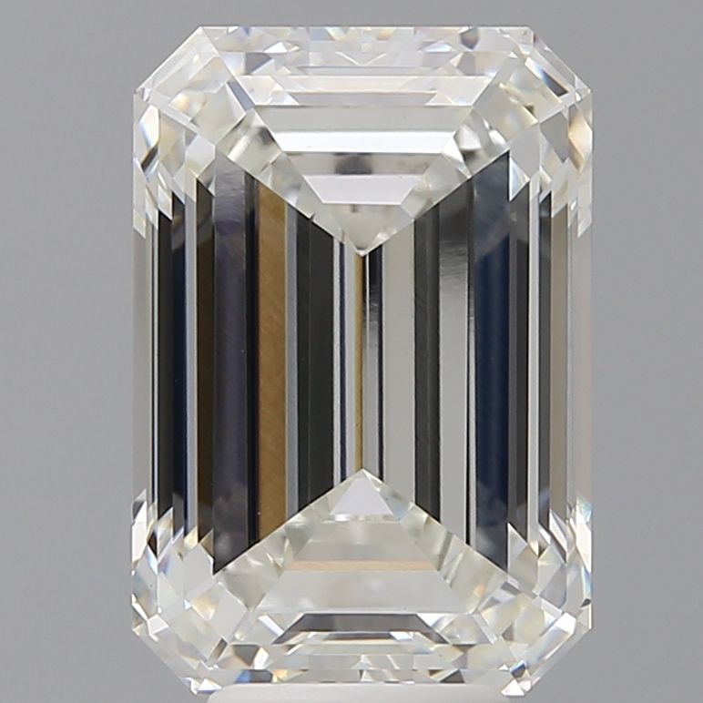 7.09 ct. emerald Lab Grown Diamond front image