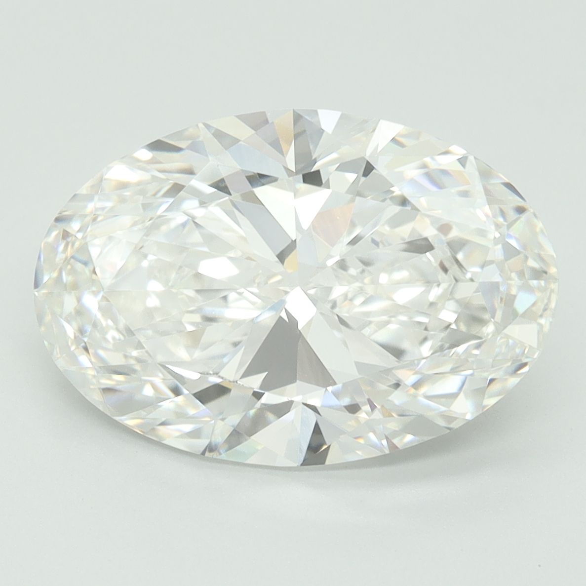 5.41 ct. oval Lab Grown Diamond front image