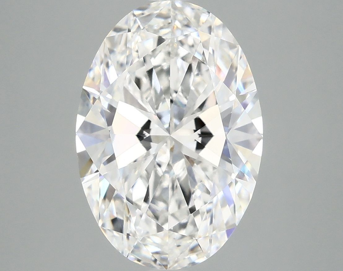 3.99 ct. oval Lab Grown Diamond front image