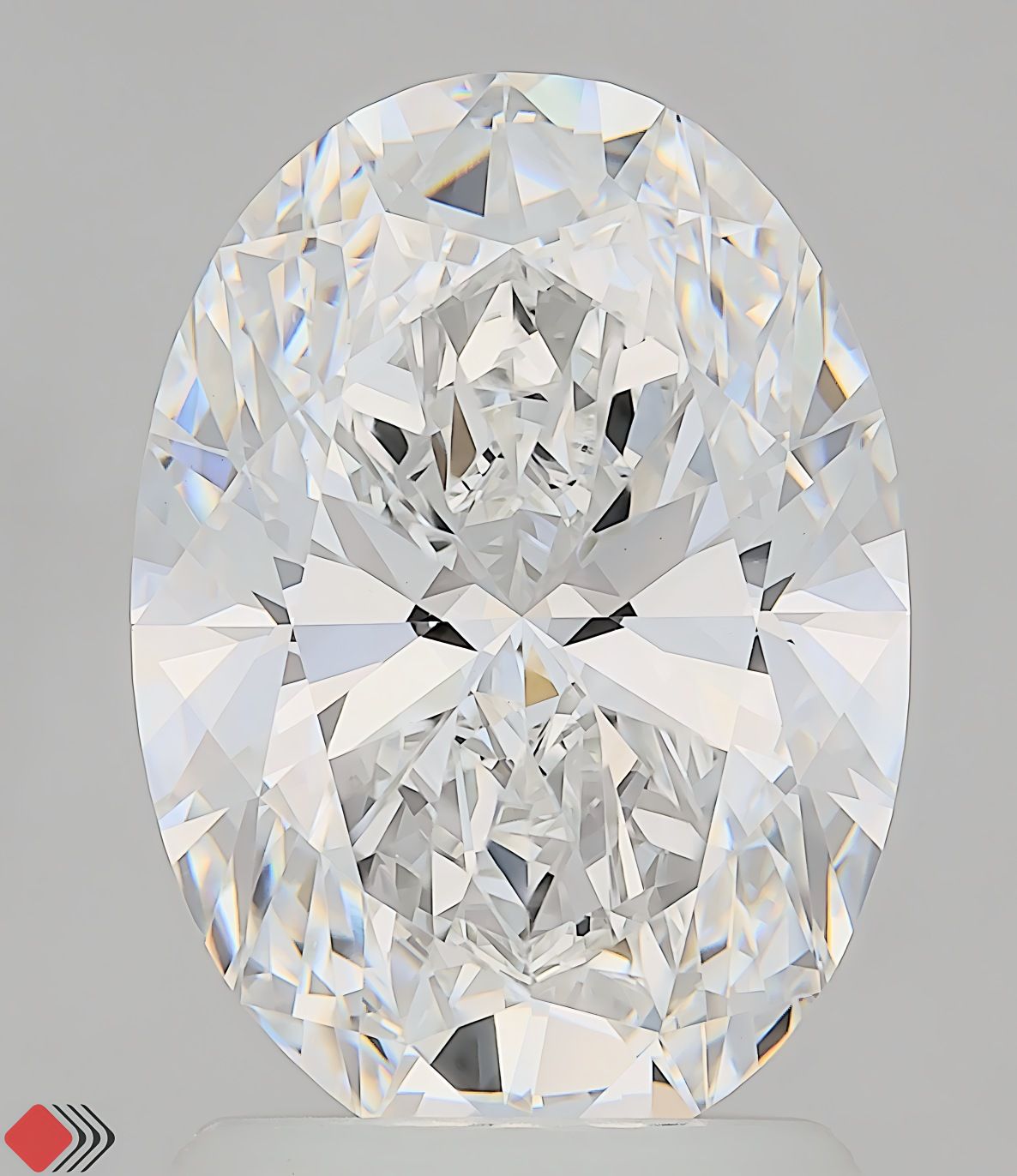 2.03 ct. oval Lab Grown Diamond front image