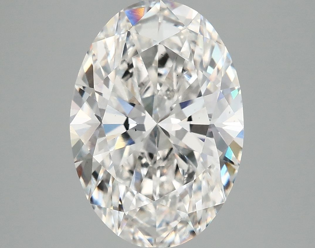 4.09 ct. oval Lab Grown Diamond front image