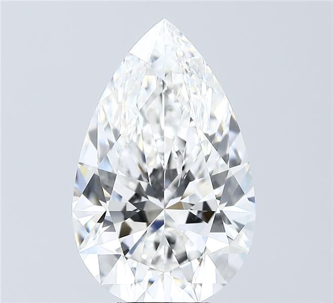 6.07 ct. pear Lab Grown Diamond front image