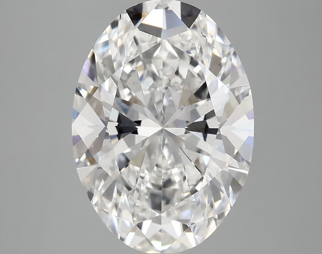 4.06 ct. oval Lab Grown Diamond front image