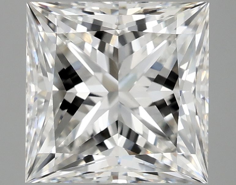 4.10 ct. princess Lab Grown Diamond front image