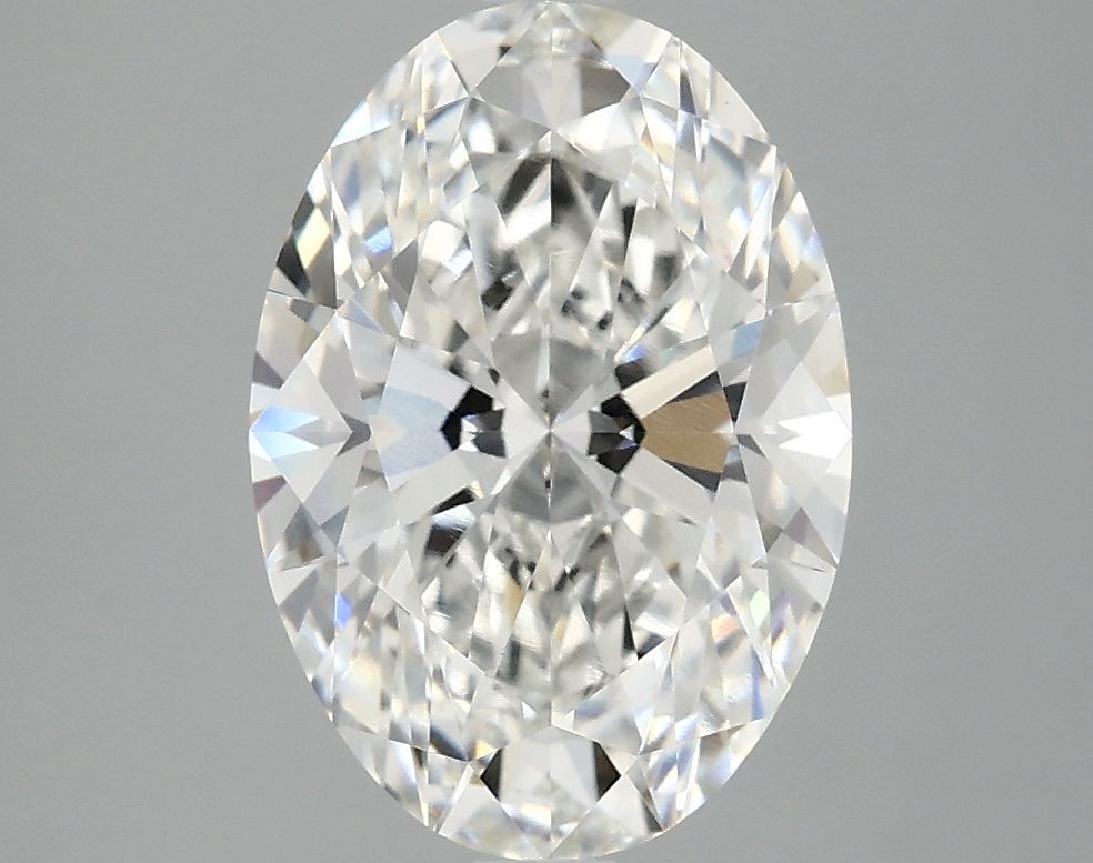 3.03 ct. oval Lab Grown Diamond front image
