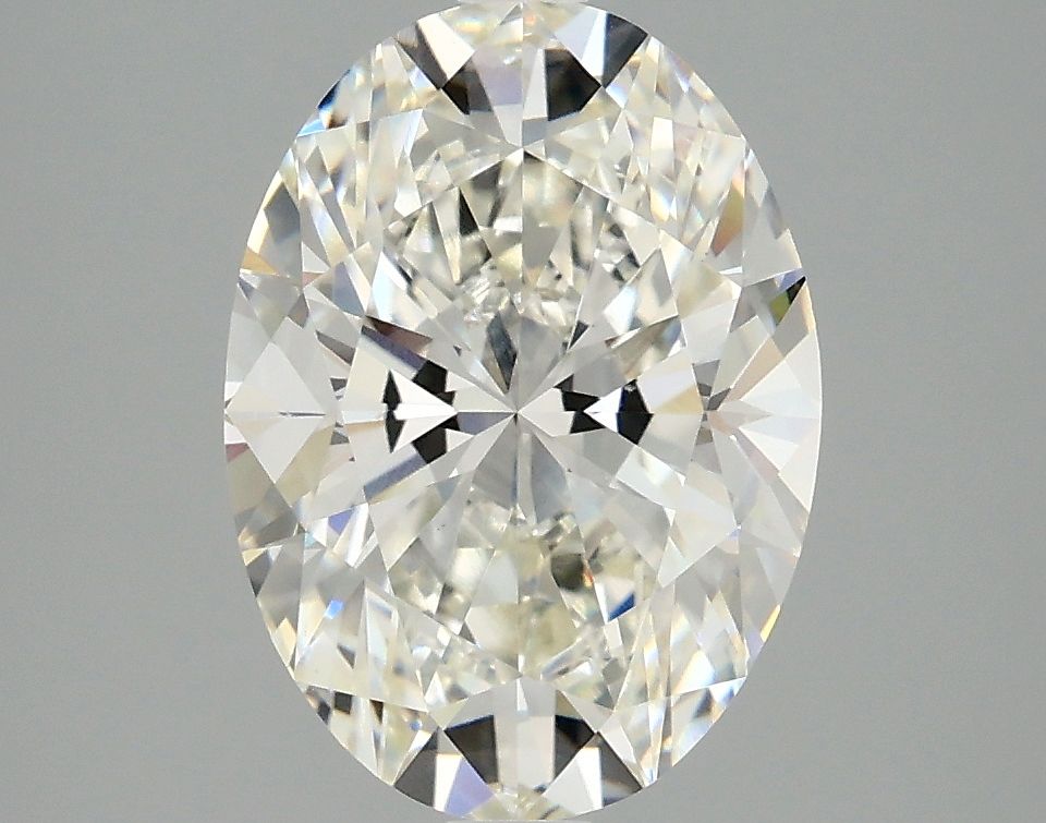 3.08 ct. oval Lab Grown Diamond front image