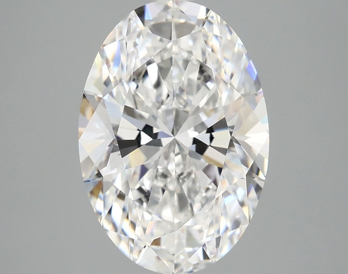 4.10 ct. oval Lab Grown Diamond front image