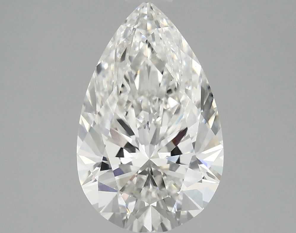 2.10 ct. pear Lab Grown Diamond front image