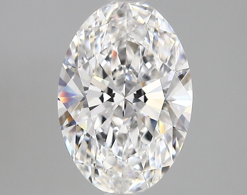 2.81 ct. oval Lab Grown Diamond front image