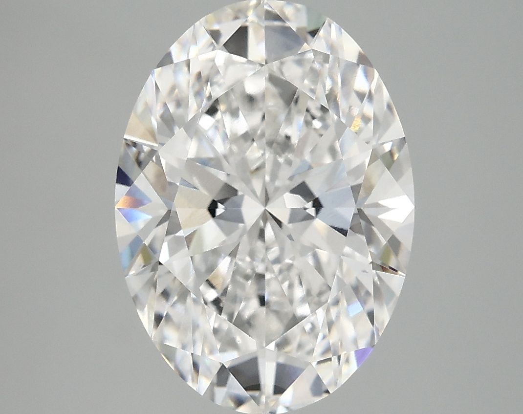 4.07 ct. oval Lab Grown Diamond front image