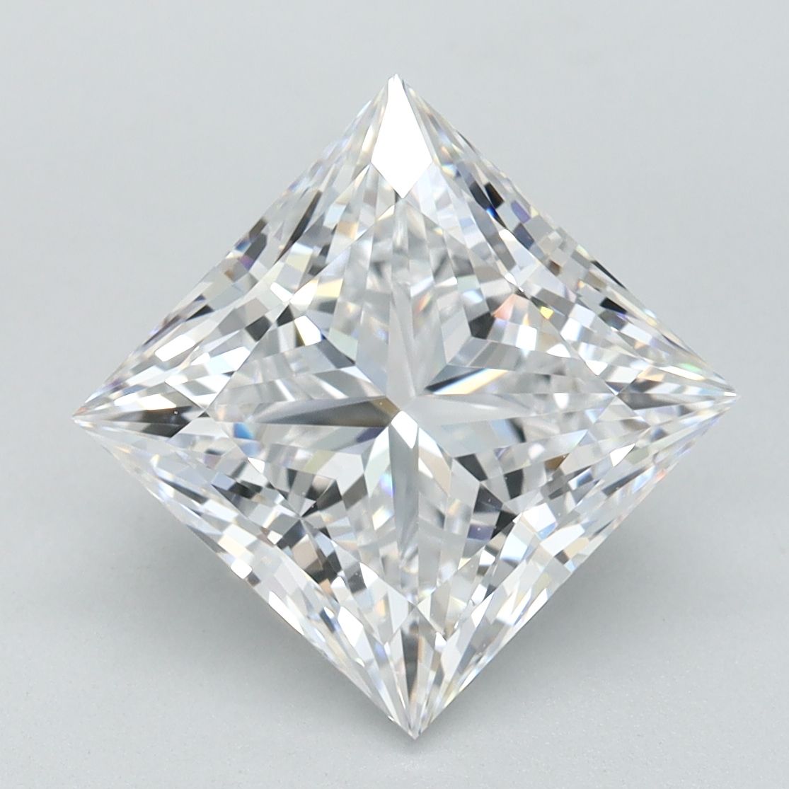 3.09 ct. princess Lab Grown Diamond front image