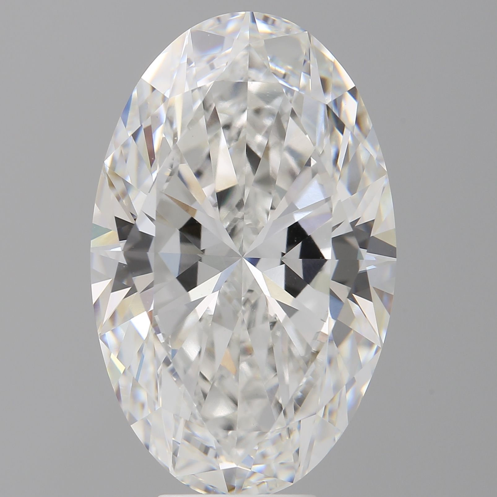 9.10 ct. oval Lab Grown Diamond front image
