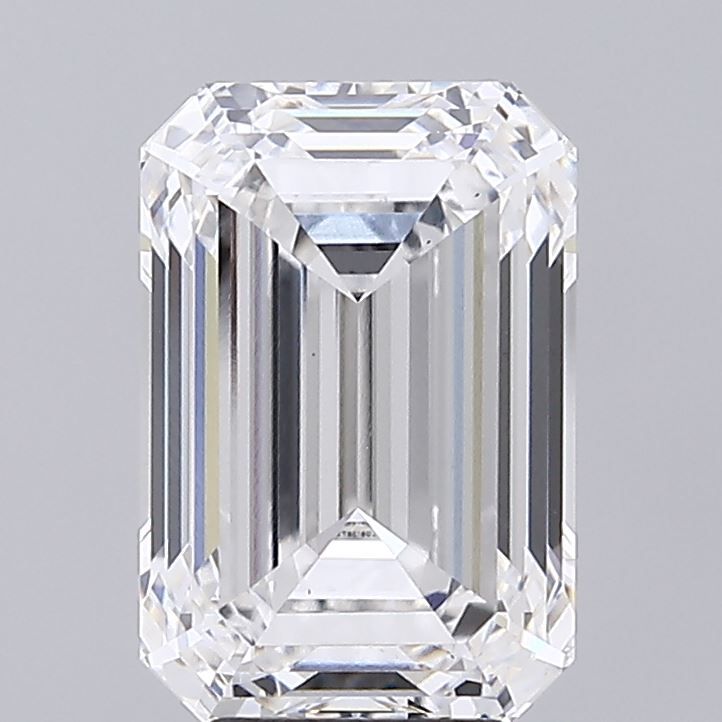 5.06 ct. emerald Lab Grown Diamond front image