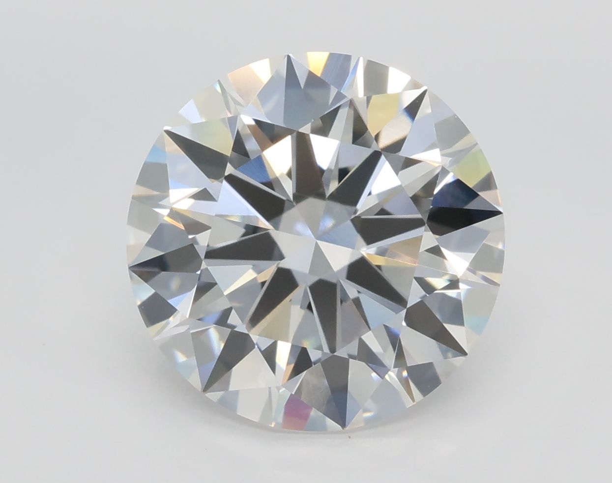 4.02 ct. round Lab Grown Diamond front image