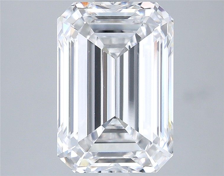 3.77 ct. emerald Lab Grown Diamond front image