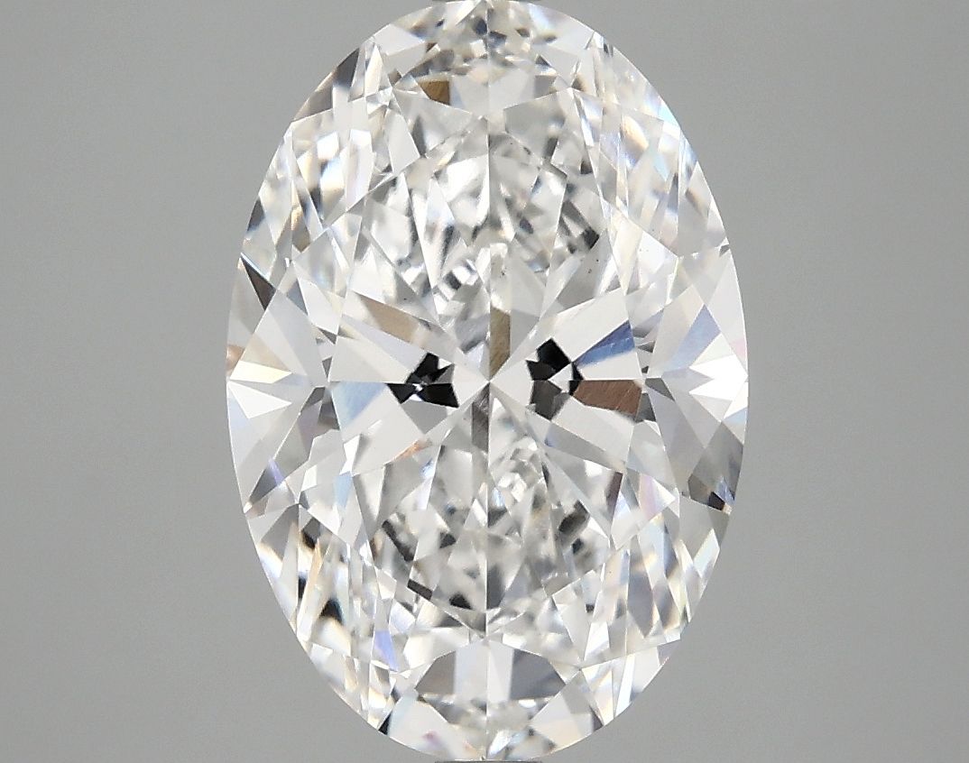 3.92 ct. oval Lab Grown Diamond front image