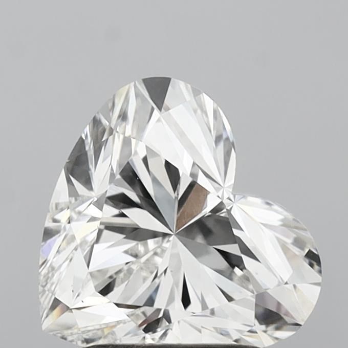 2.06 ct. heart Lab Grown Diamond front image