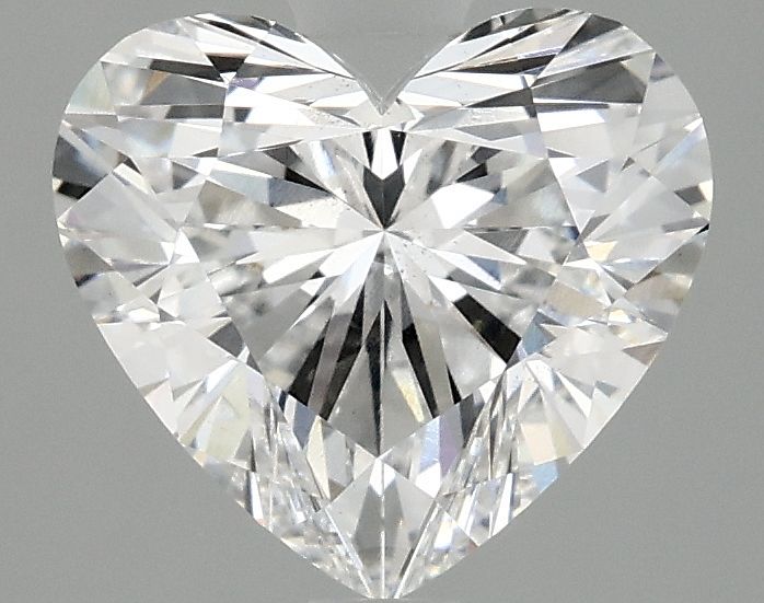 2.1 carat d VS2 EX Cut IGI heart diamond