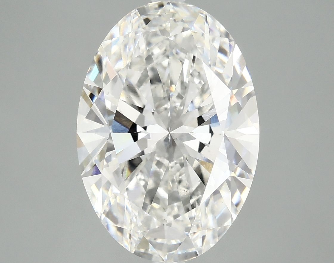3.92 ct. oval Lab Grown Diamond front image